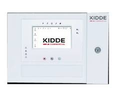 KIDDIE COMMERCIAL 2X-AT-FR-S ADDRESSABLE FIRE PANEL WITH TOUCHSCREEN, SMALL CABINET