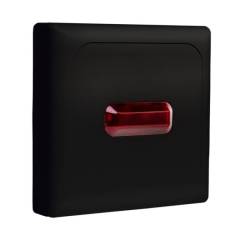 Global Fire Equipment GFE-C-REM-IND(BLK) GFE Standard Remote Indicator with Flashing LED - Black