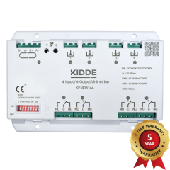 KIDDE KE-IO3144 EXCELLENCE ADDRESSABLE 4 INPUT / 4 OUTPUT UNIT WITH ISOLATOR